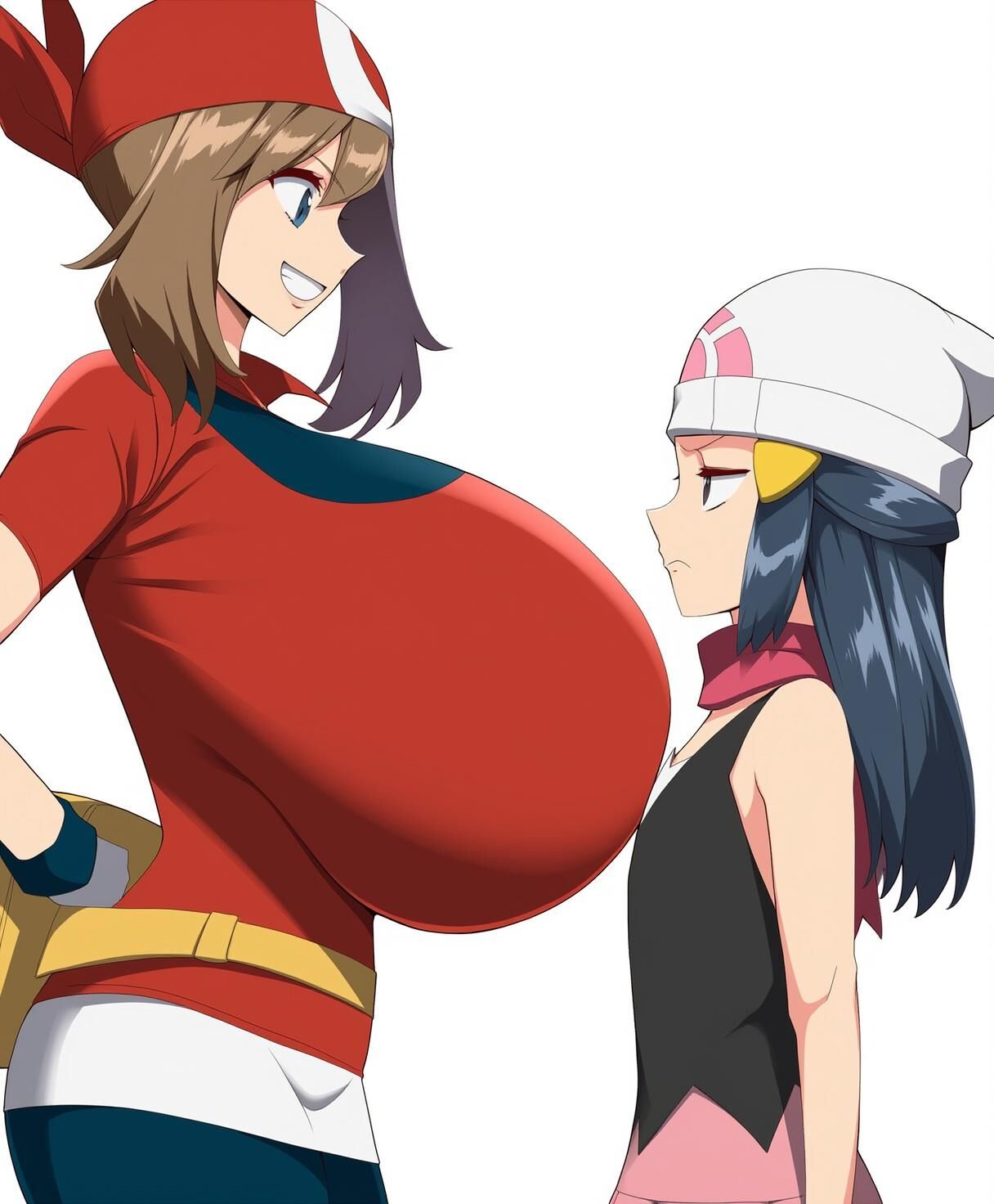 Pokemon Waifus Kloah Style Busty Trainer Ai