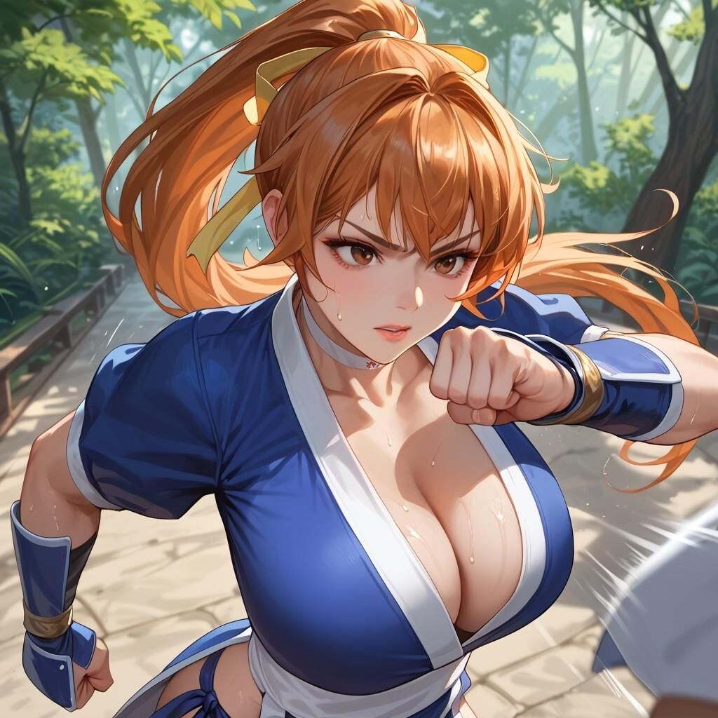 DOA Kasumi Art No обнаженной