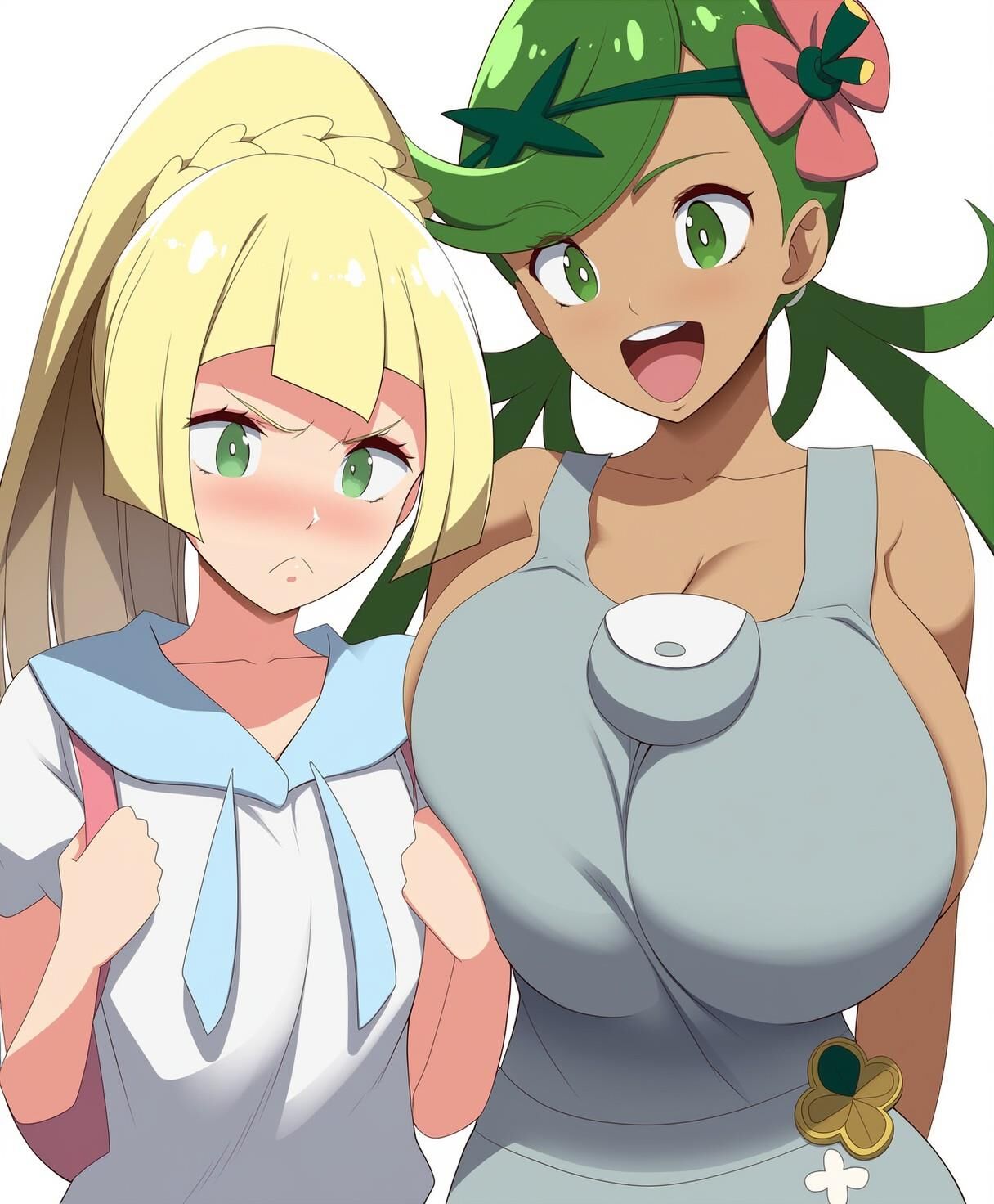 Pokemon Waifus Kloah Style Busty Trainer Ai