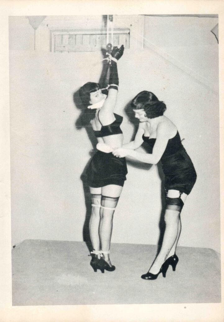 Vintage Bettie Page Bondage