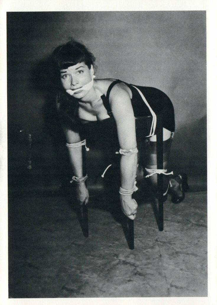 Vintage Bettie Page Bondage