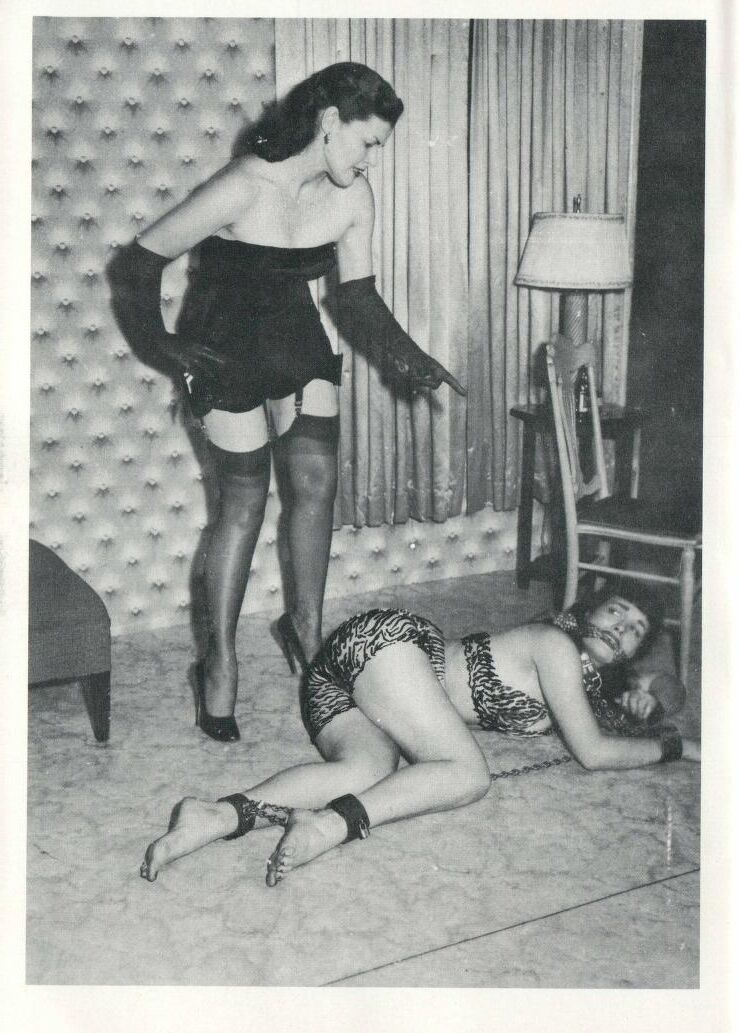 Vintage Bettie Page Bondage