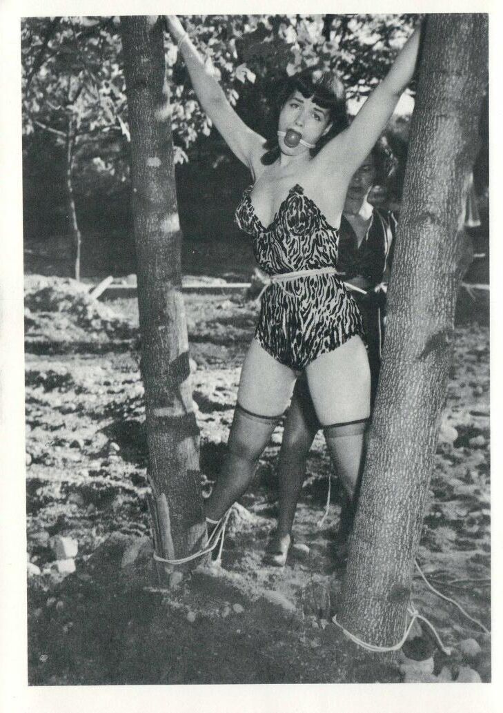 Vintage Bettie Page Bondage