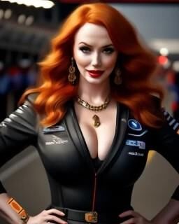 Christina hendricks huge breasts actress ai various mix