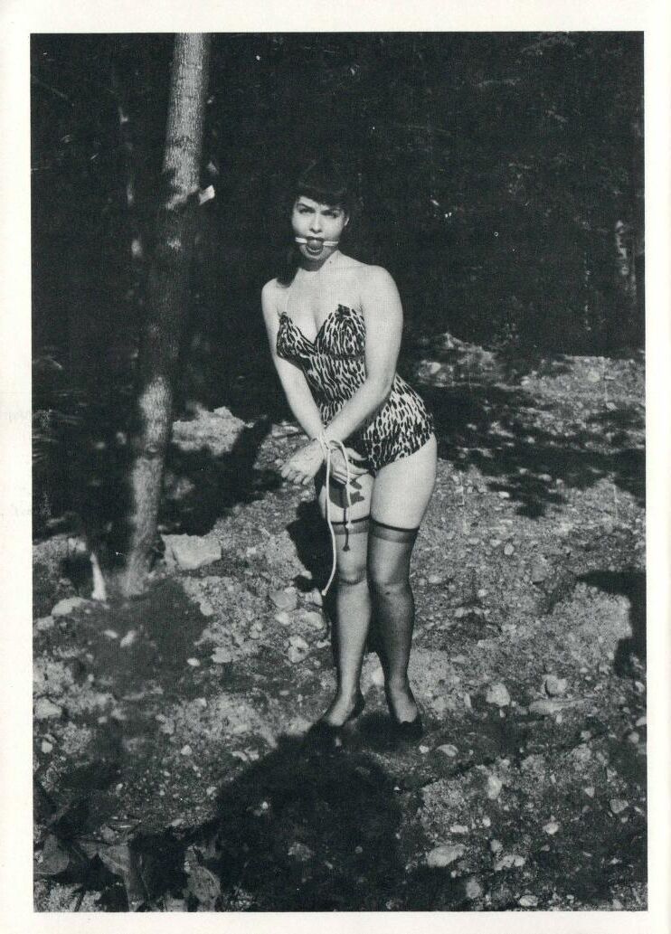 Vintage Bettie Page Bondage