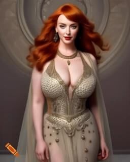 Christina hendricks huge breasts actress ai various mix