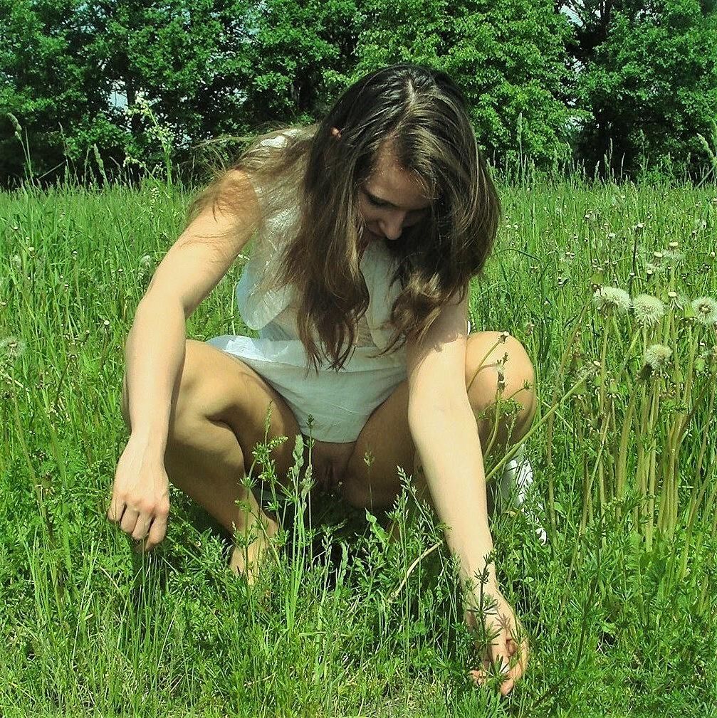 Wenn du mich willst, bin ich allein im Garten