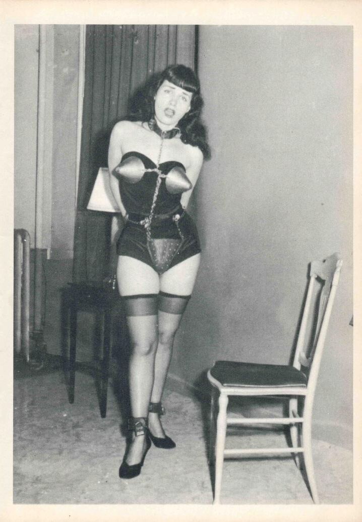 Vintage Bettie Page Bondage