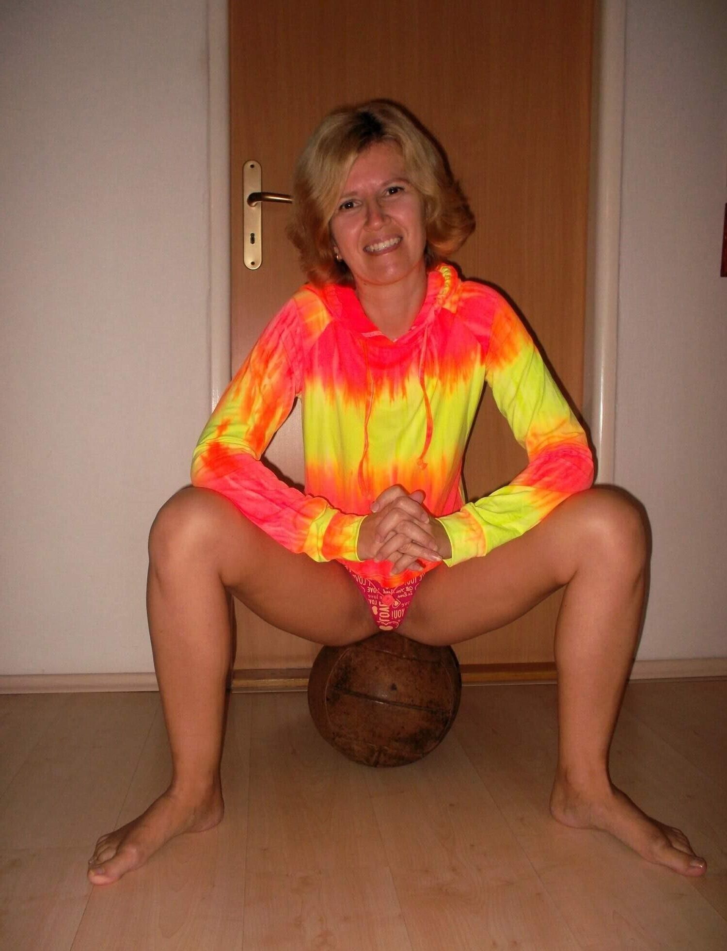 Heiße blonde Amateur Milf