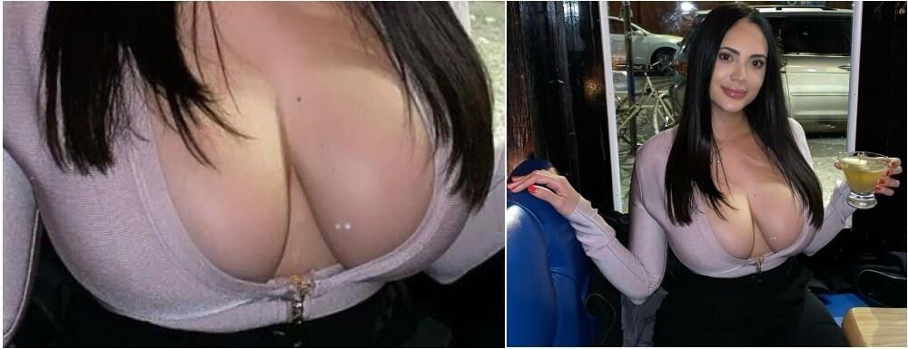 Tetas vestidas con primeros planos