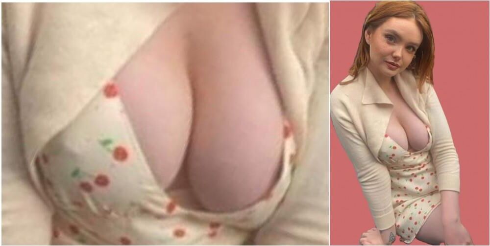 Tetas vestidas con primeros planos