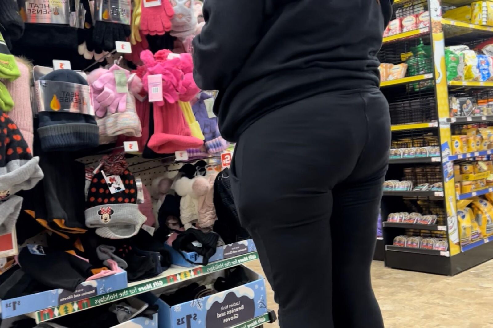 Candid Ass in Leggings, wem würden Sie abspritzen?