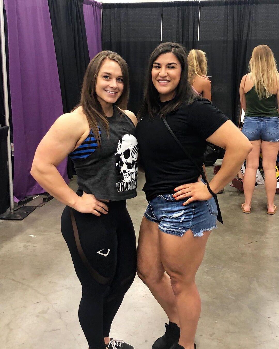 Muscle Girls Thicc, mächtige, sexy Pawgs!