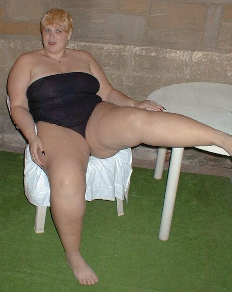 Incroyable bbw mature blonde