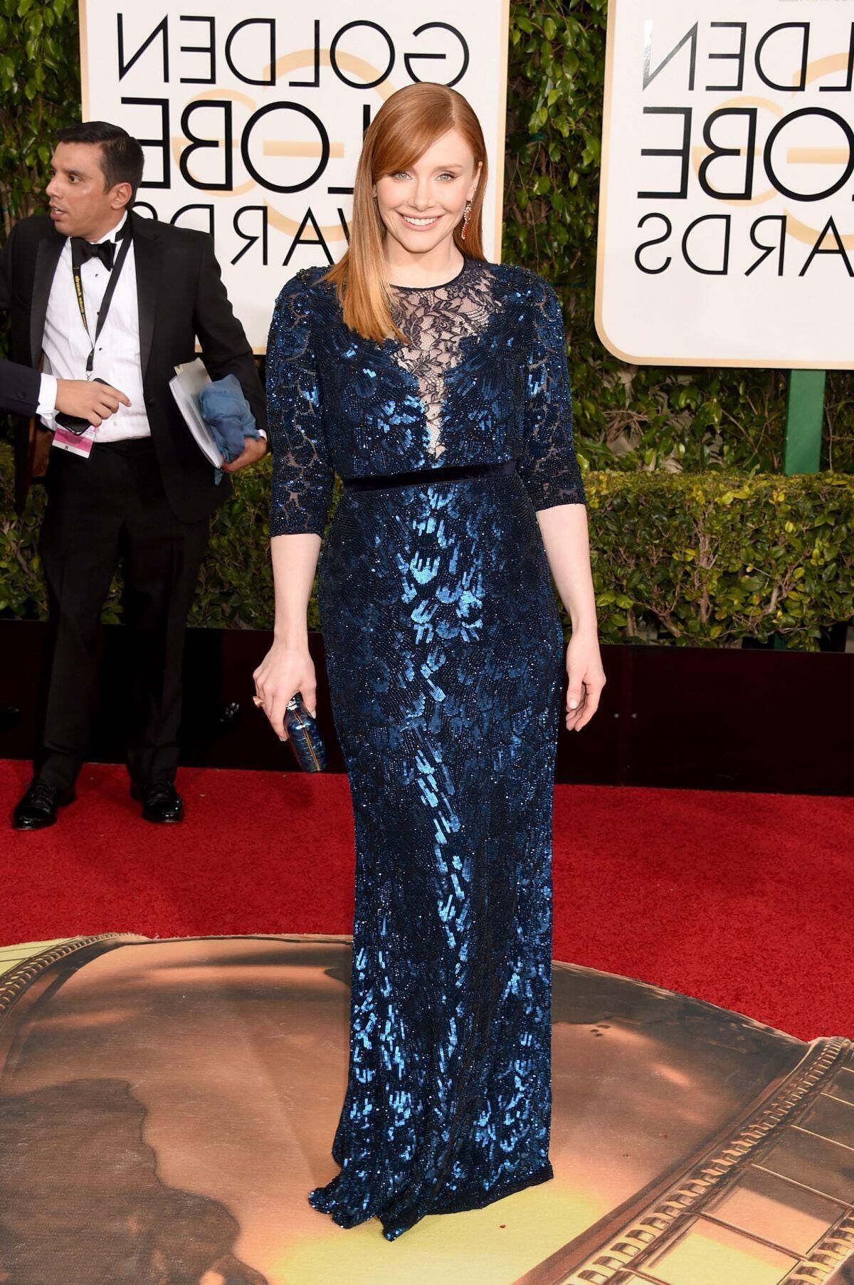 BRYCE DALLAS HOWARD at rd Annual Golden Globe