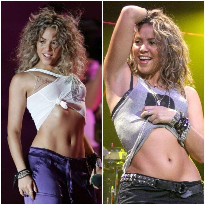 Shakira (Shakira Isabel Mebarak Ripoll) Cantor colombiano