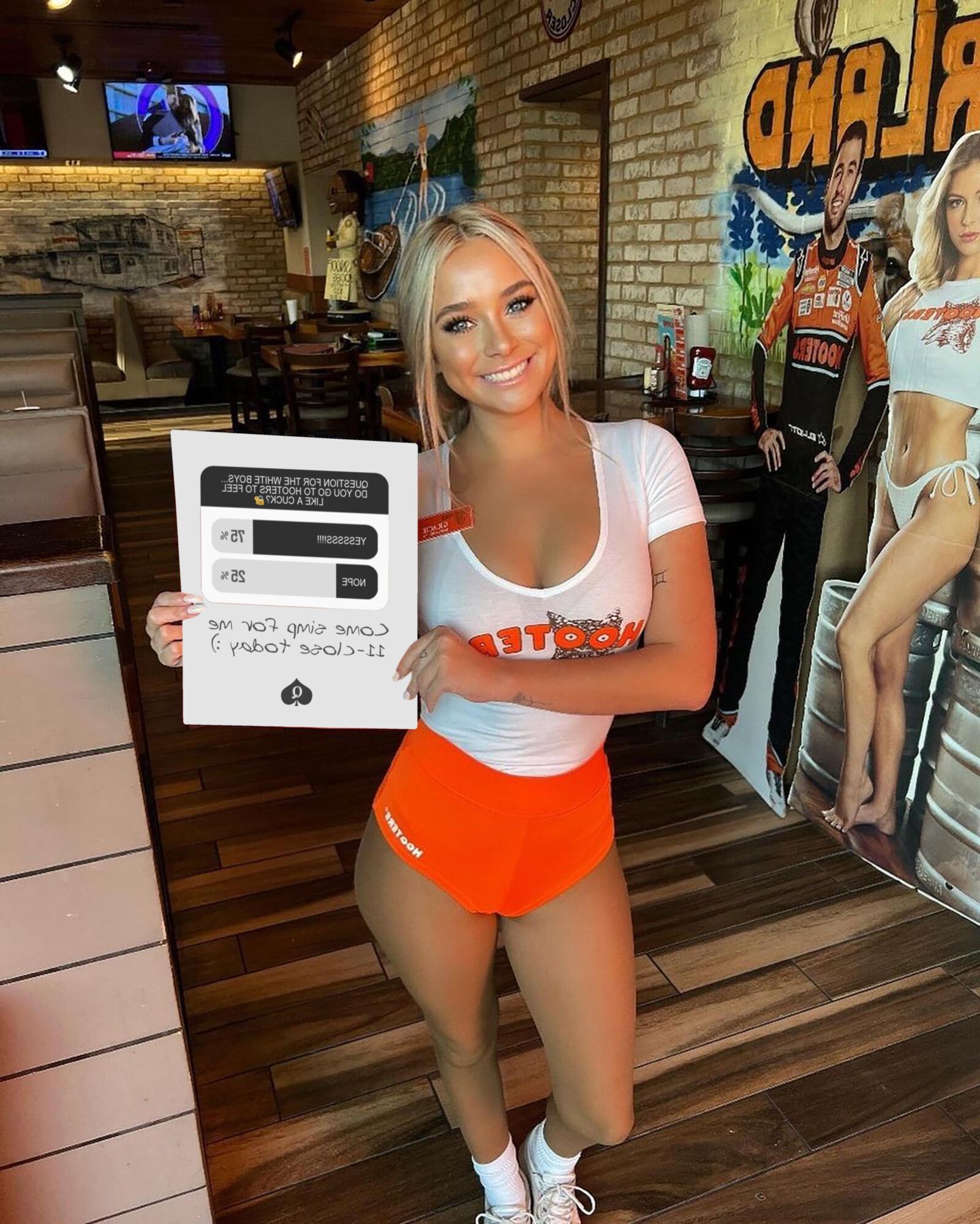 Hooters is for the BNWO 