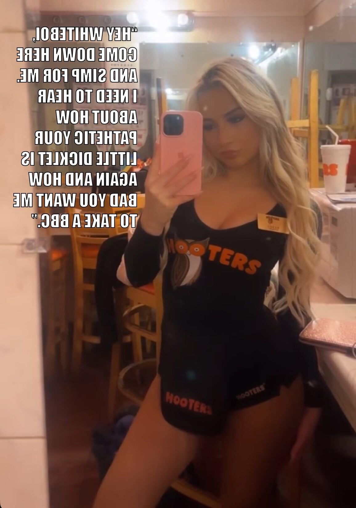 Hooters is for the BNWO 