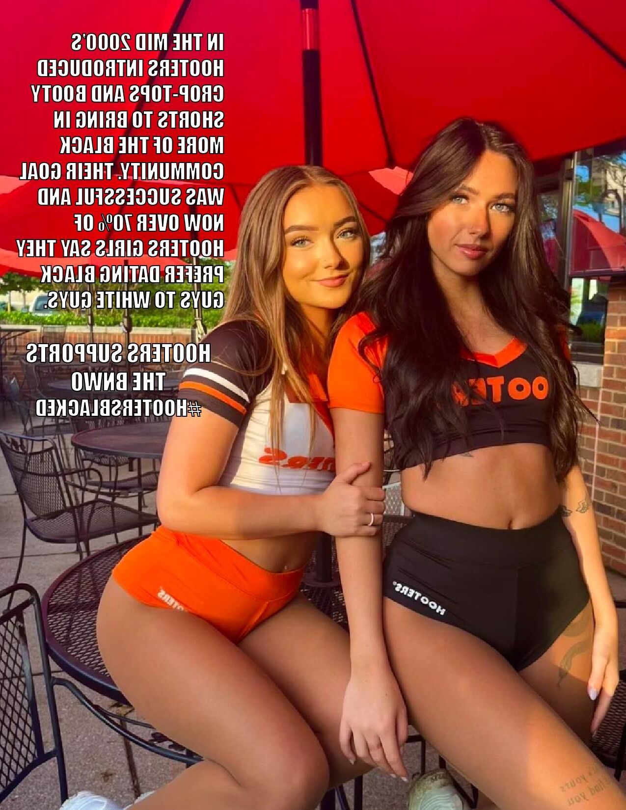 Hooters is for the BNWO 