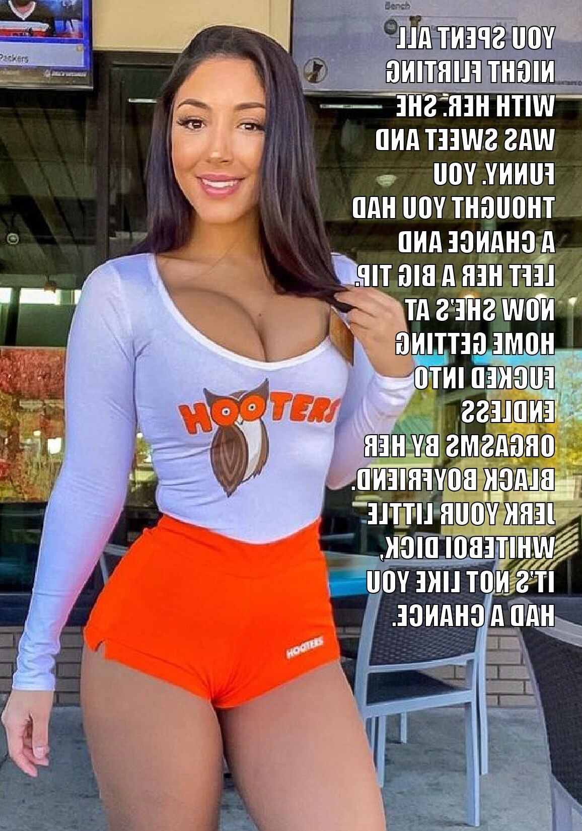 Hooters is for the BNWO 