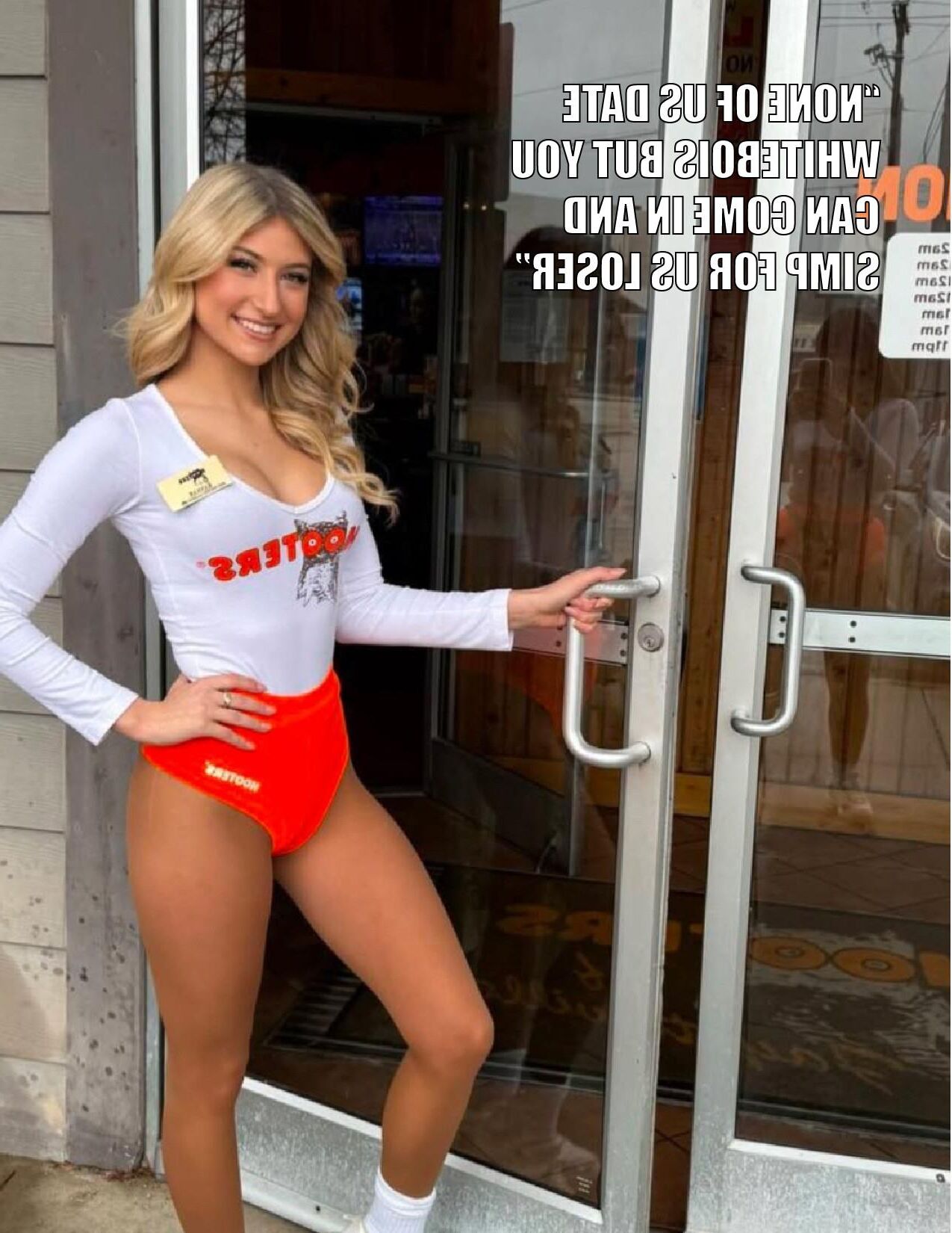 Hooters is for the BNWO 