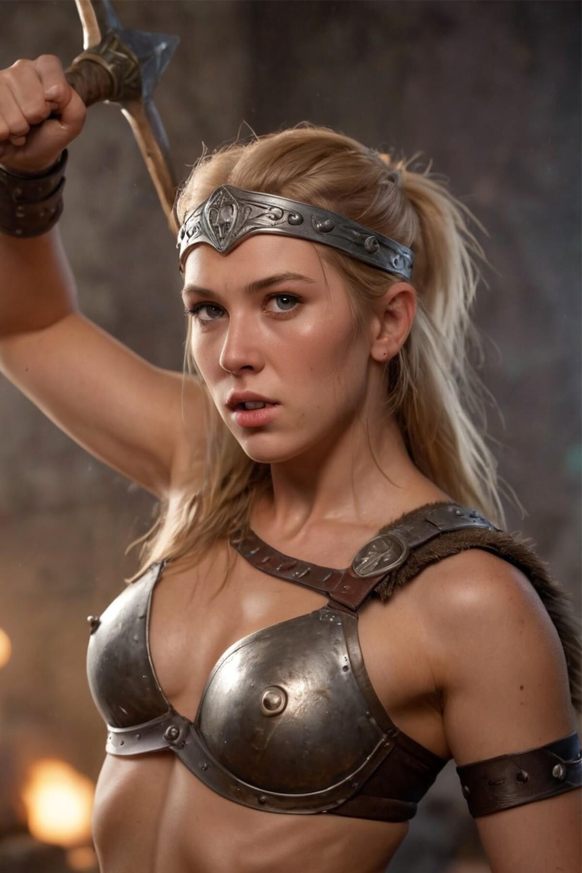 Fighting Shieldmaiden