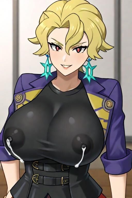 Briar Pokémon Teacher Busty Paldea Professeur Lactation AI