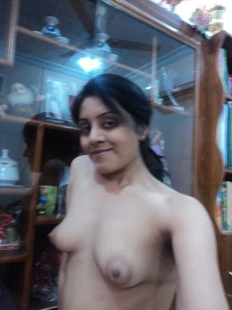 Paki Wife And Her Topless Selfies