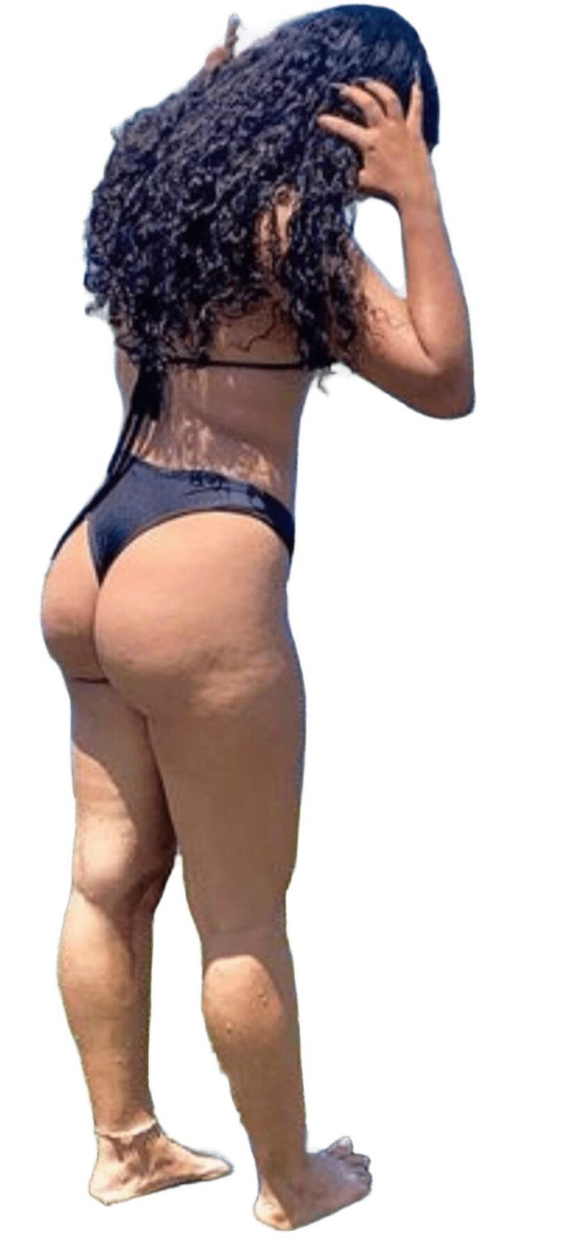 Latina mignonnes Big Butt Stickers