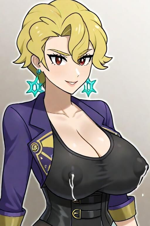 Briar Pokémon Teacher Busty Paldea Professeur Lactation AI