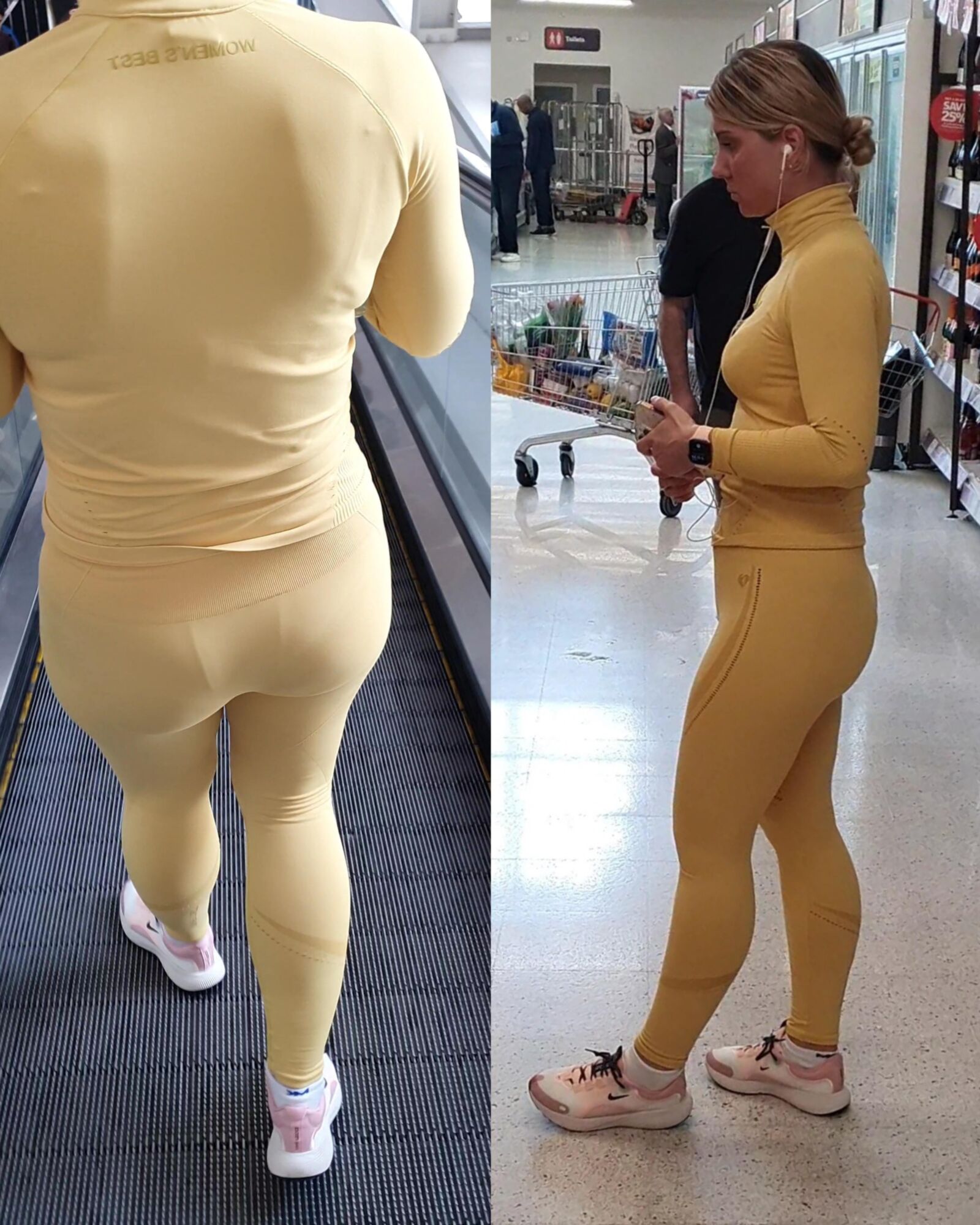 [CANDID] PAWG BANANA BOOTY WITH VPL