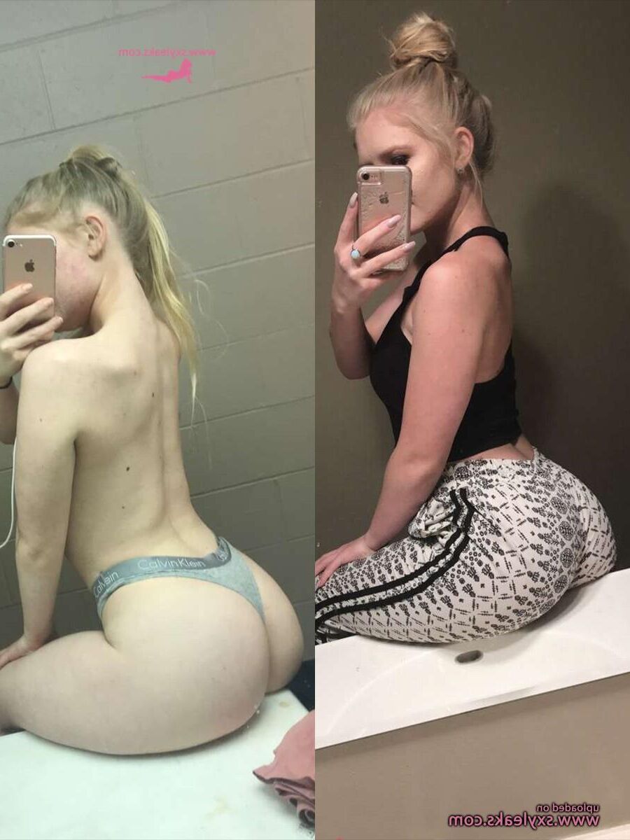 Ass on the counter selfies