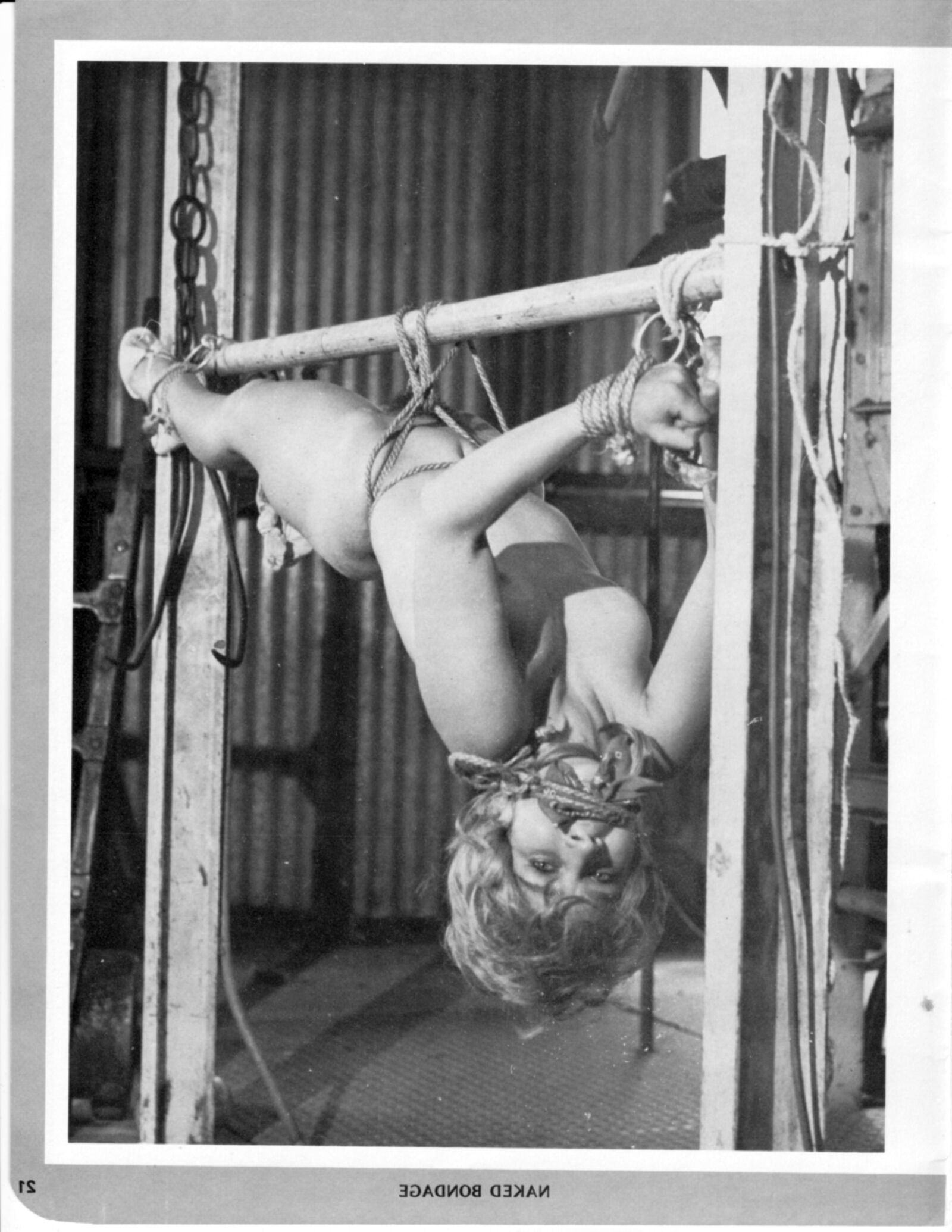 Revista vintage bondage naked bondage