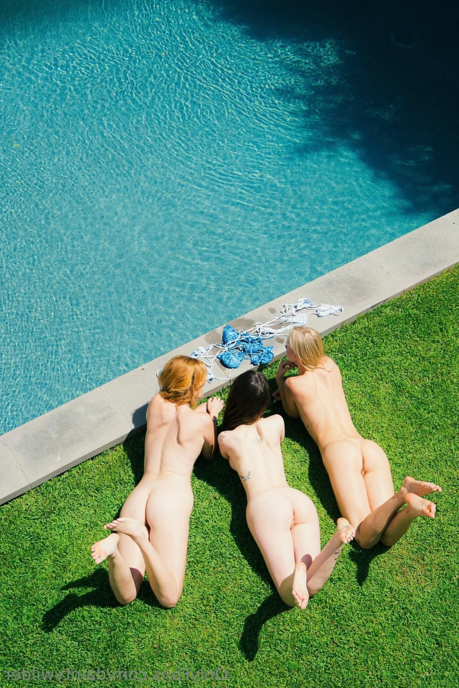 A Sexy Trio of Baddies (Blonde/Redhead/Brunette)