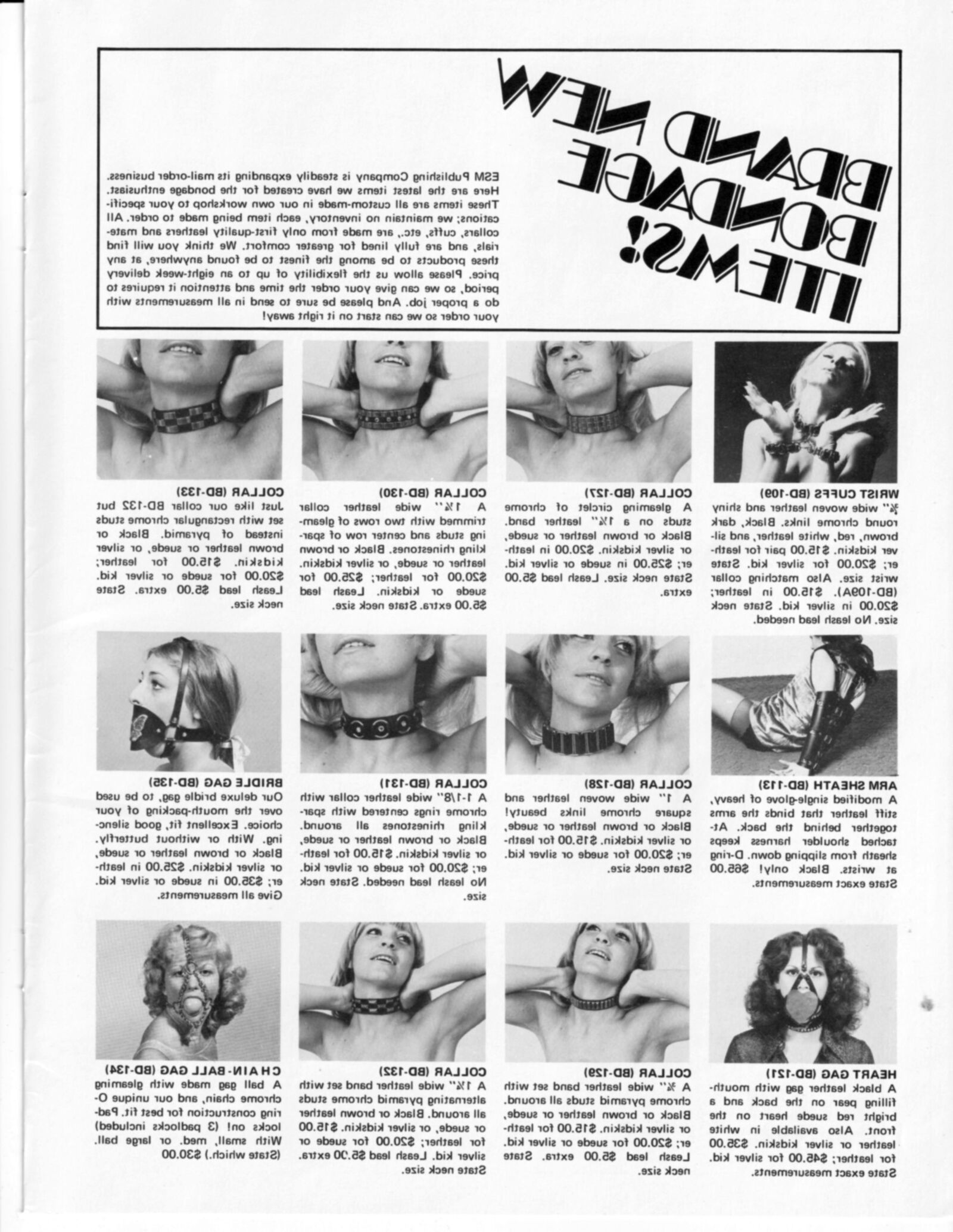 Revista vintage bondage hot fox bondage