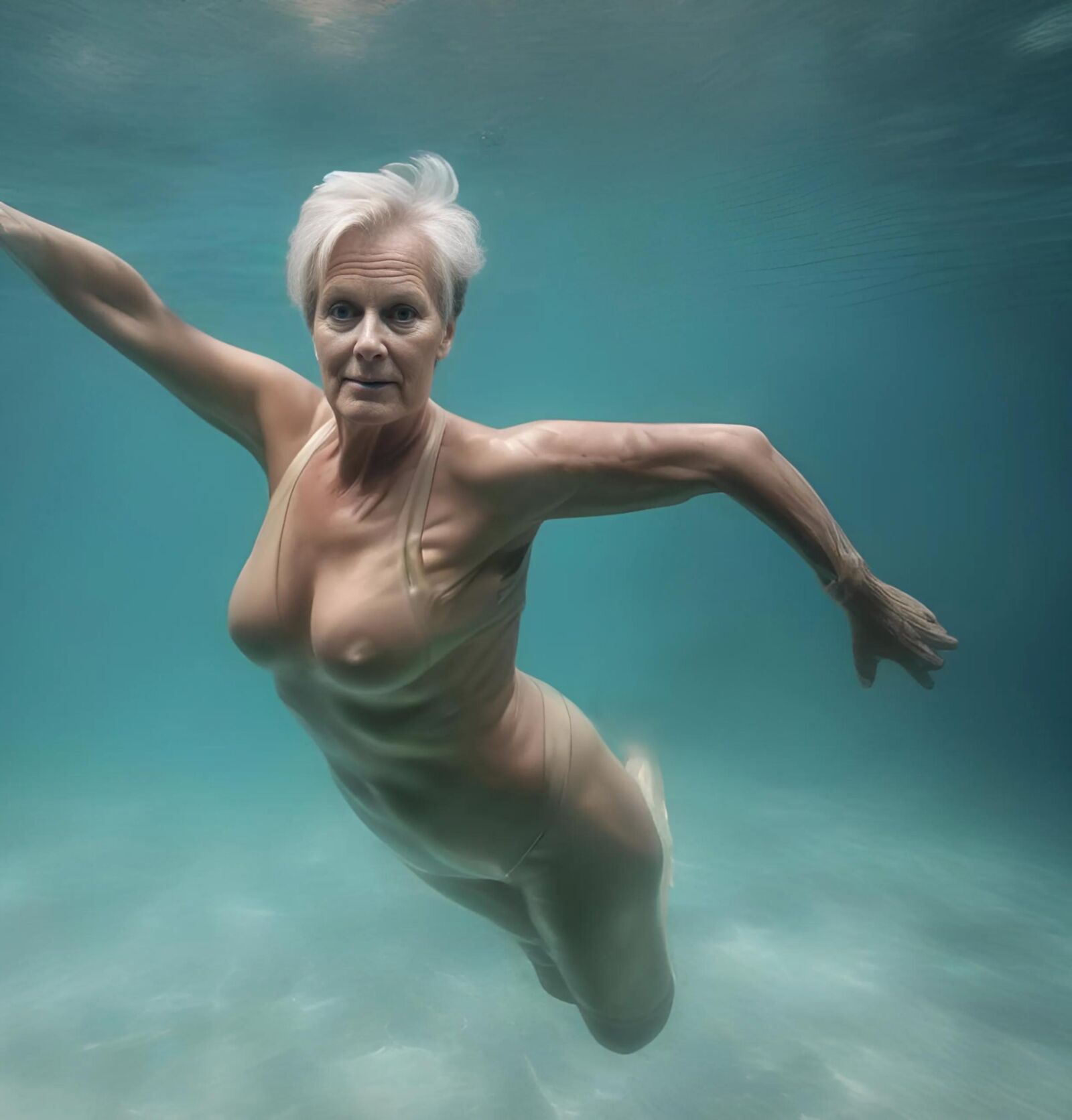 Ai Granny Swim