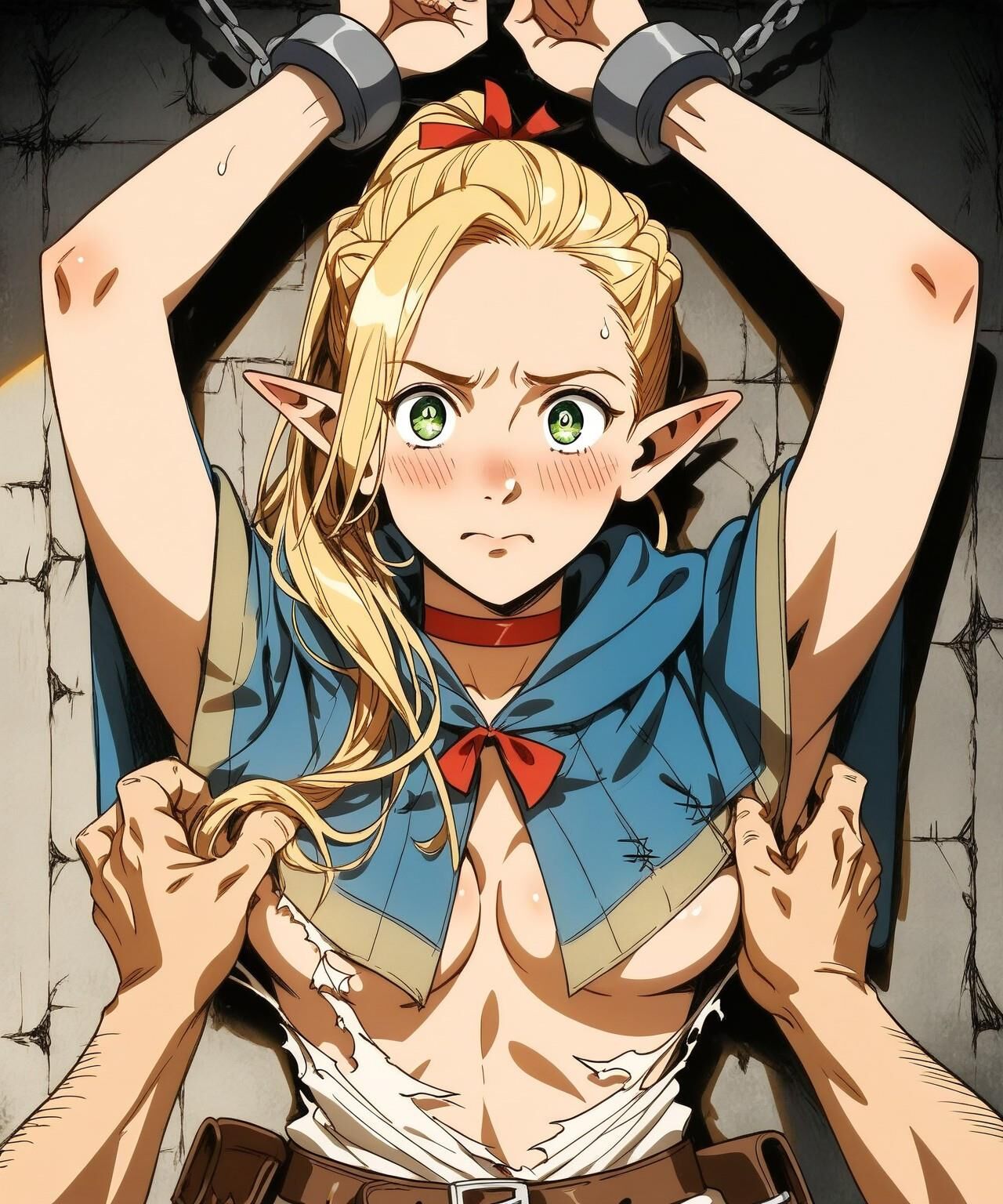 Delicious in Dungeon Marcille Donato Defeat