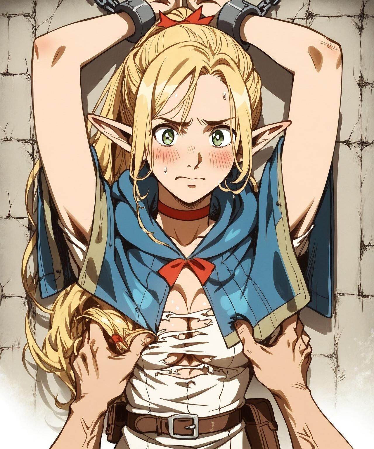 Delicious in Dungeon Marcille Donato Defeat