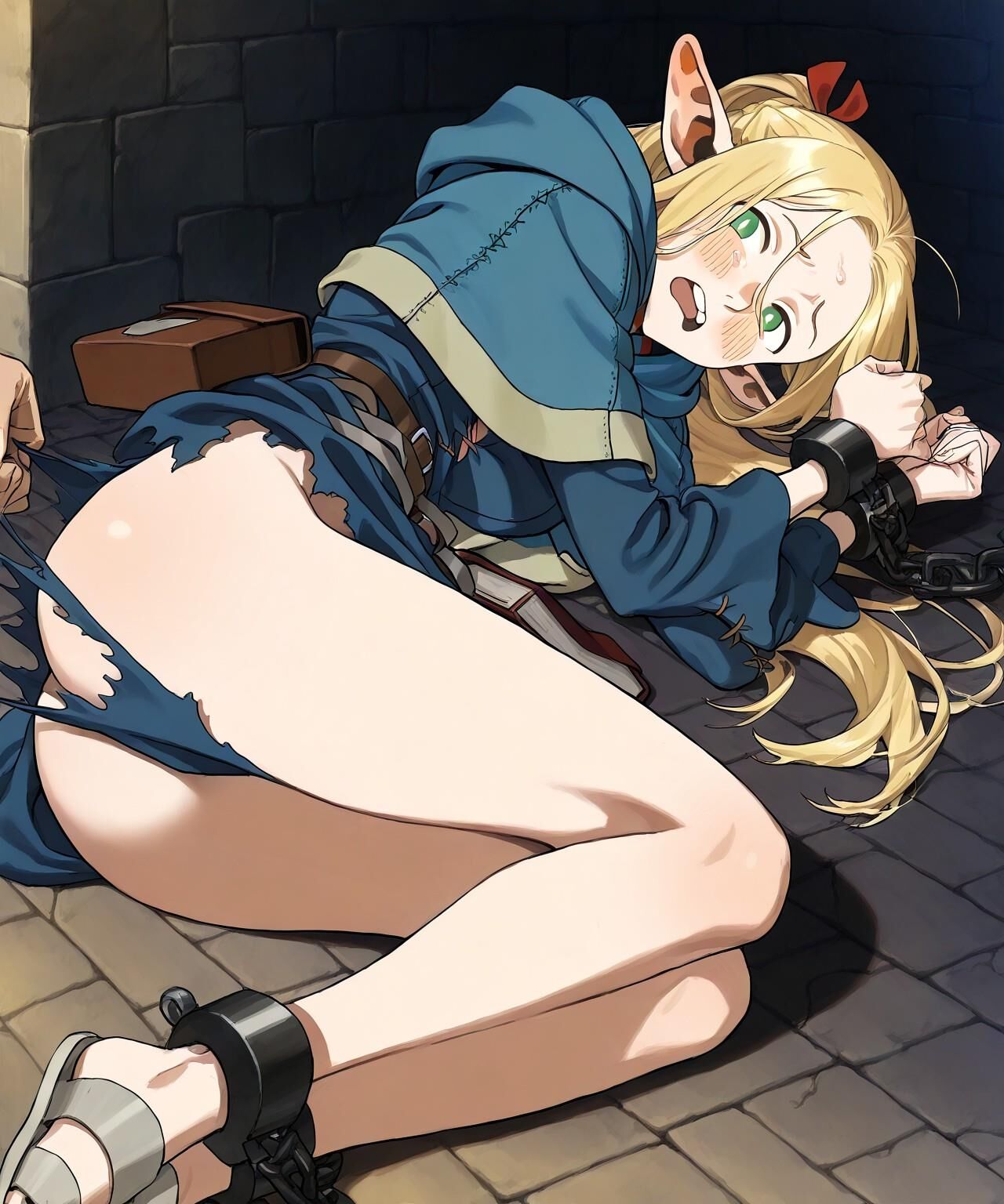 Delicious in Dungeon Marcille Donato Defeat