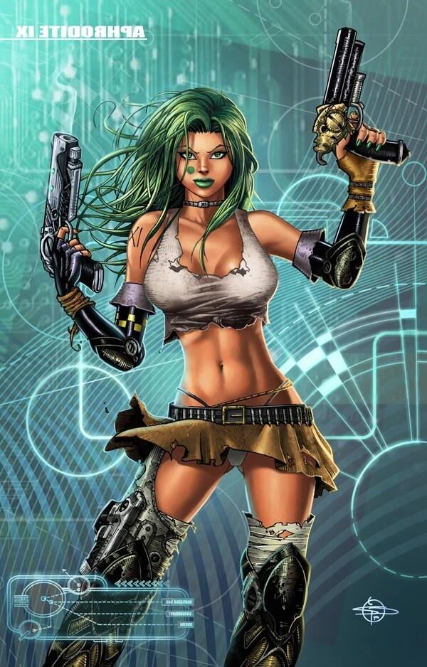 Afrodite IX Android Top Cow