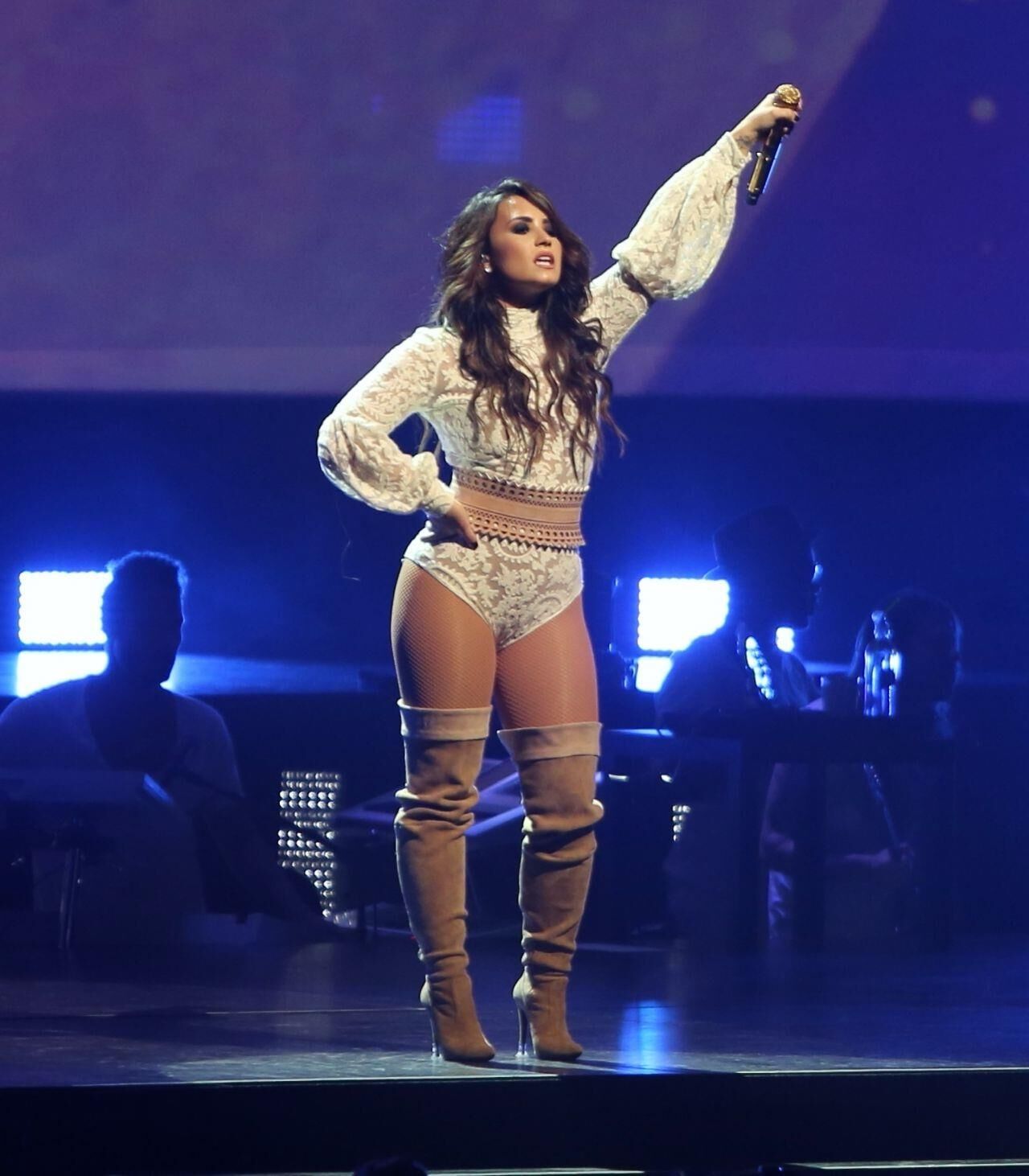 Demi Lovato se apresenta em Dallas,