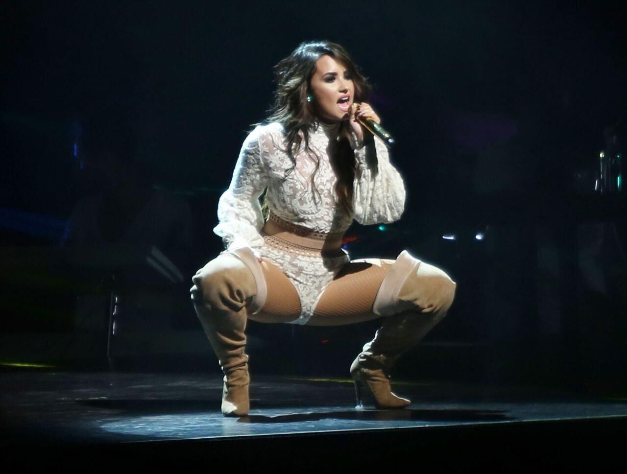 Demi Lovato se apresenta em Dallas,