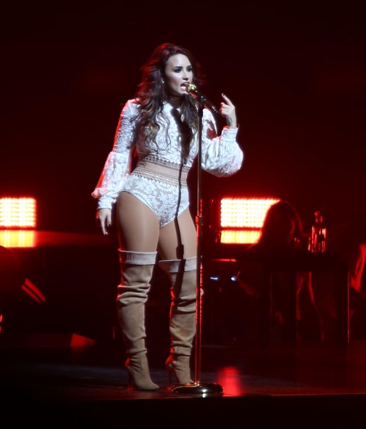 Demi Lovato se apresenta em Dallas,