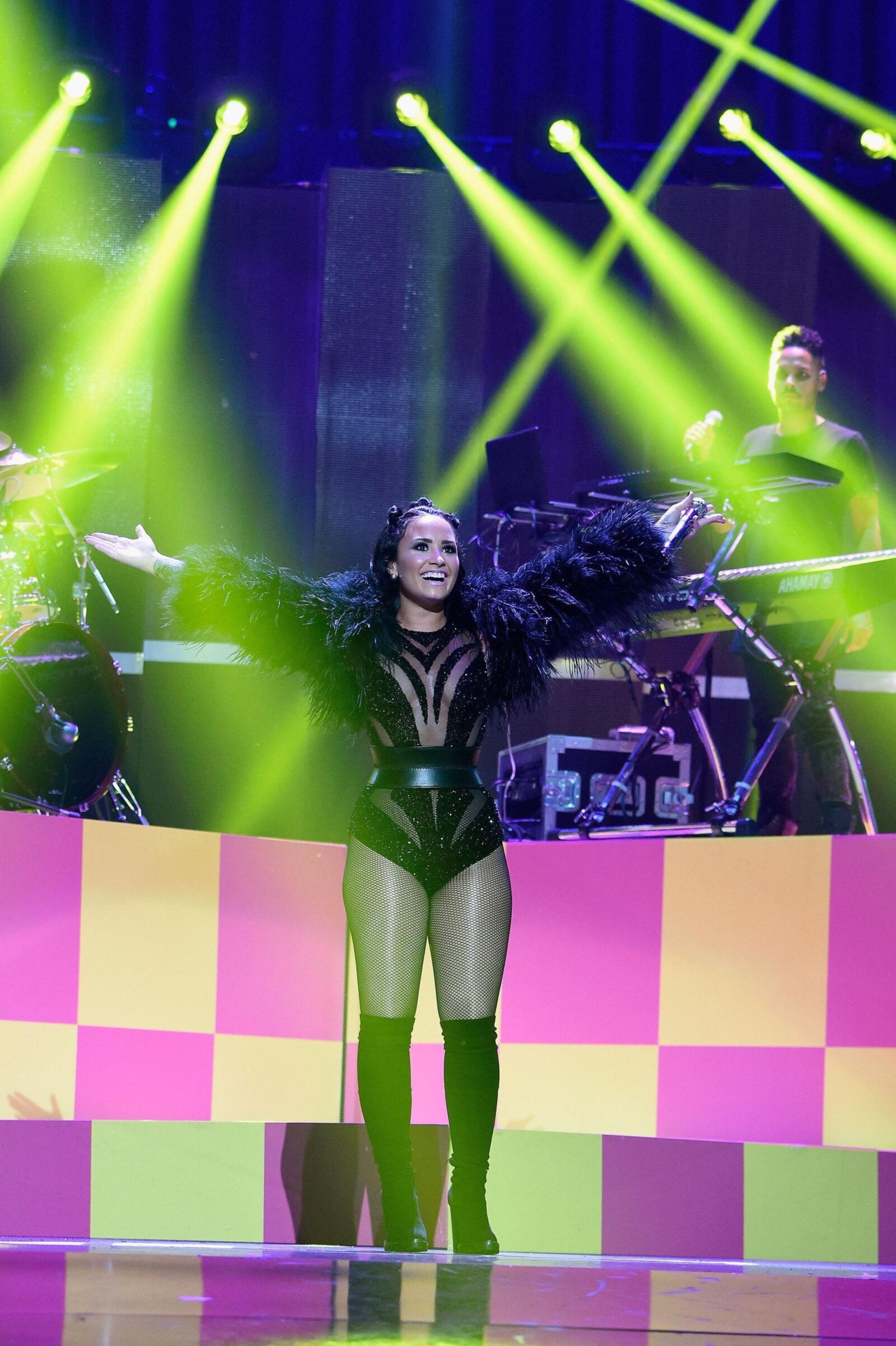 Demi Lovato tritt beim IheartRadio Music Festival auf