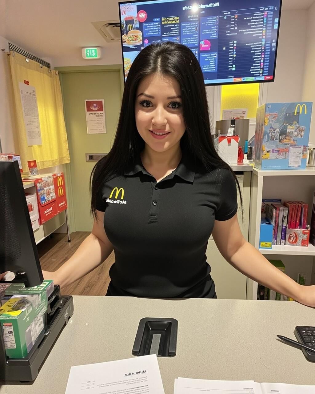 Chicas de comida rápida