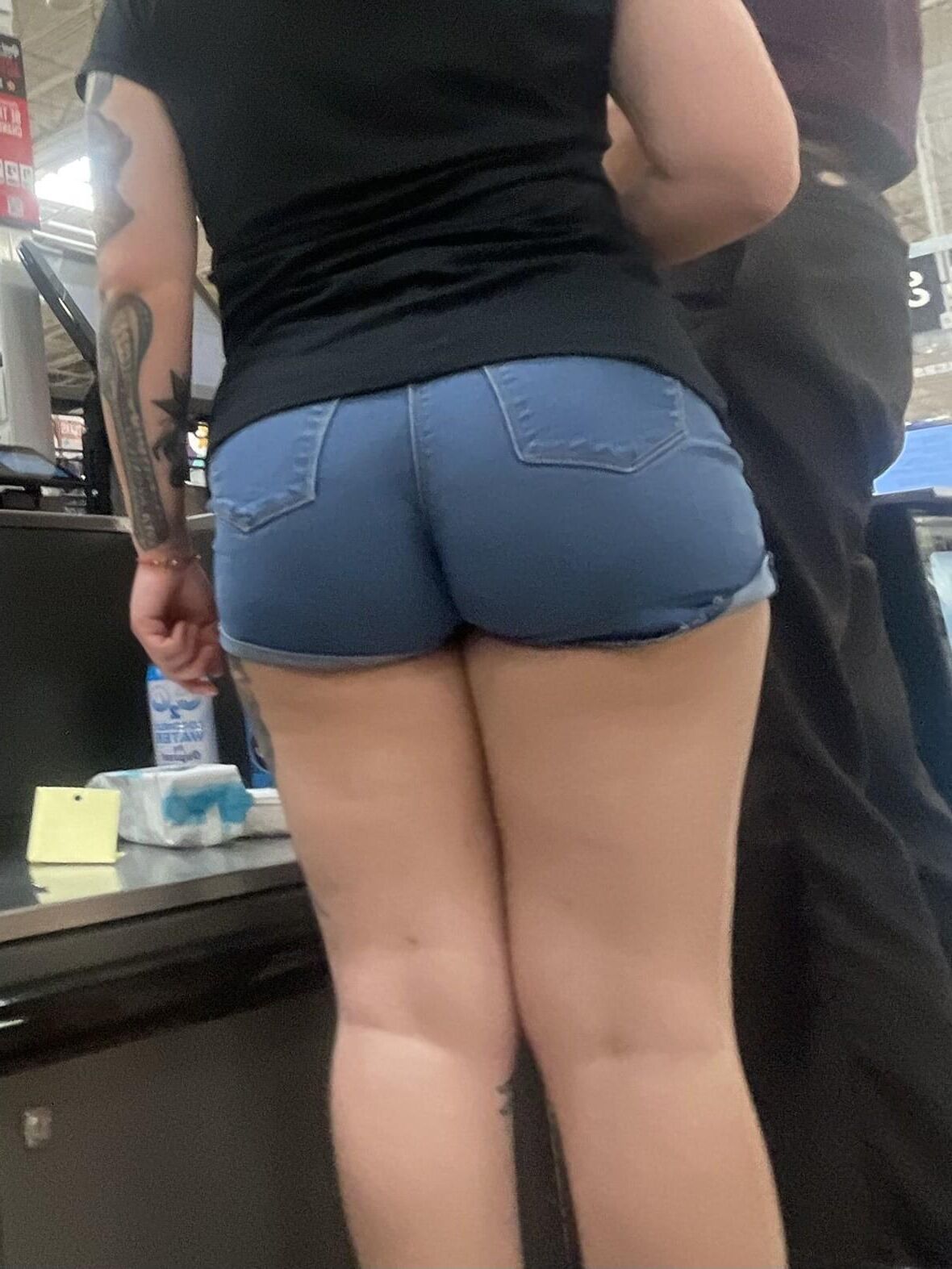 Shorts candid pawgs