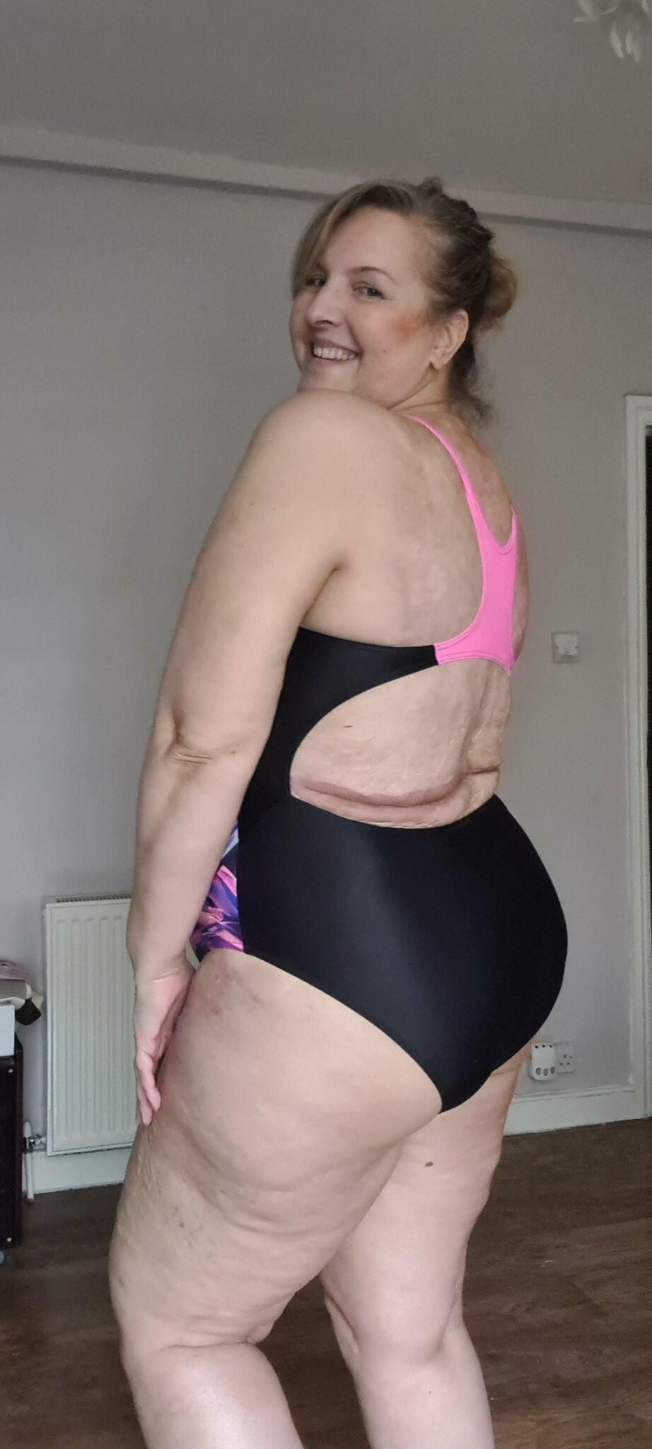 BBW One Piece Swimsuit Cellulite Assim