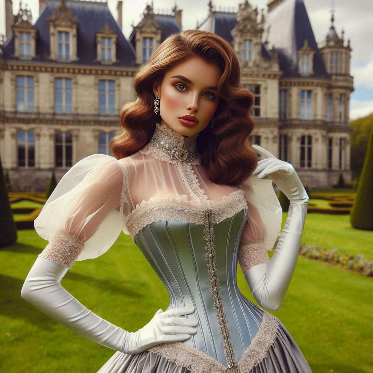 Ultra fem AI Art Victorian Dames