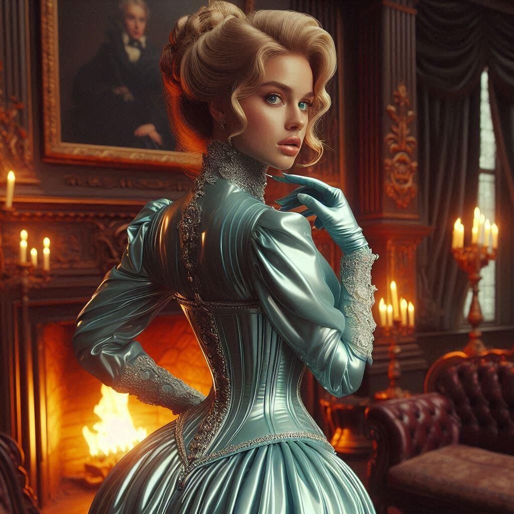 Ultra fem AI Art Victorian Dames