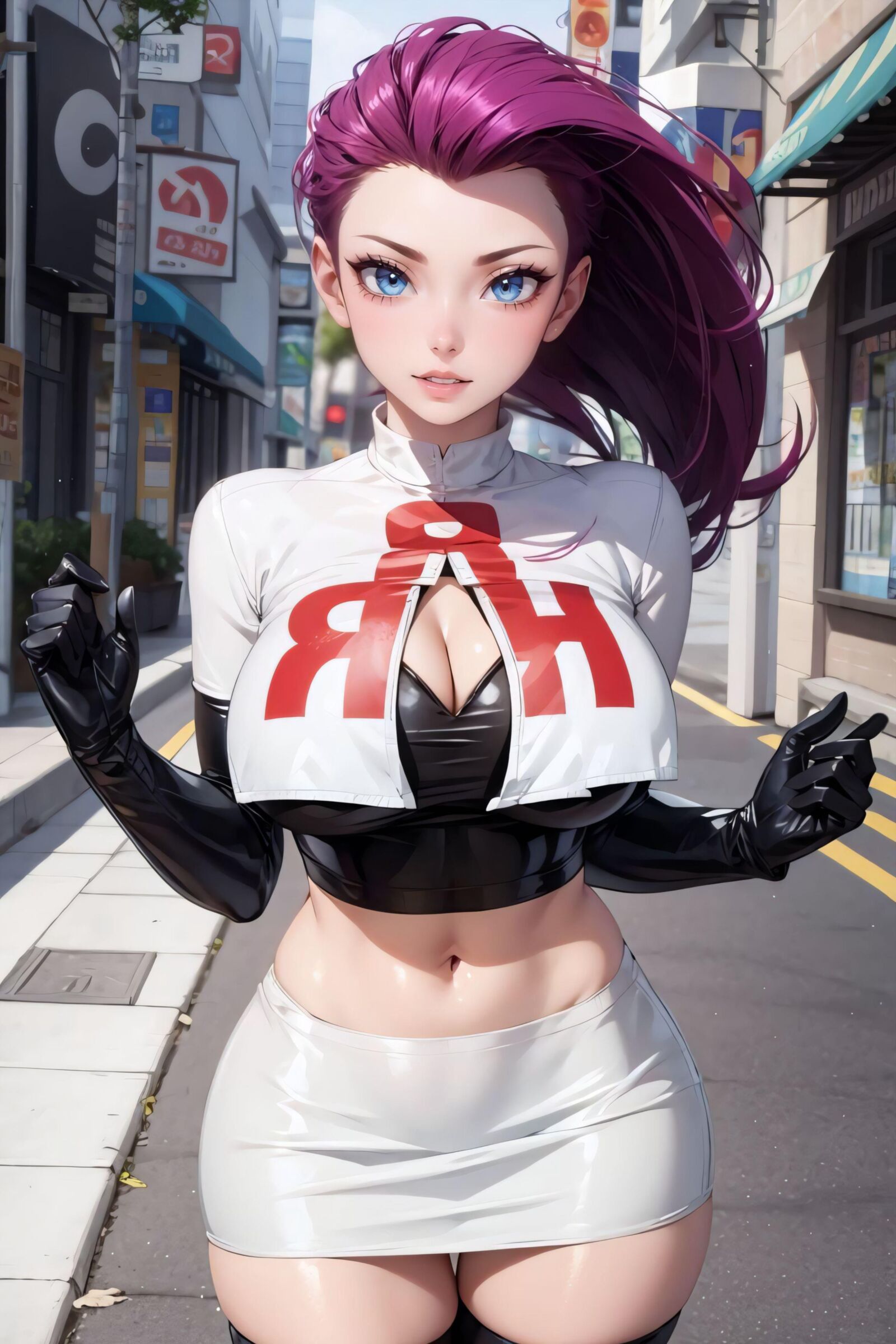 Hentai Pokemon Jessie Sexy Outfits